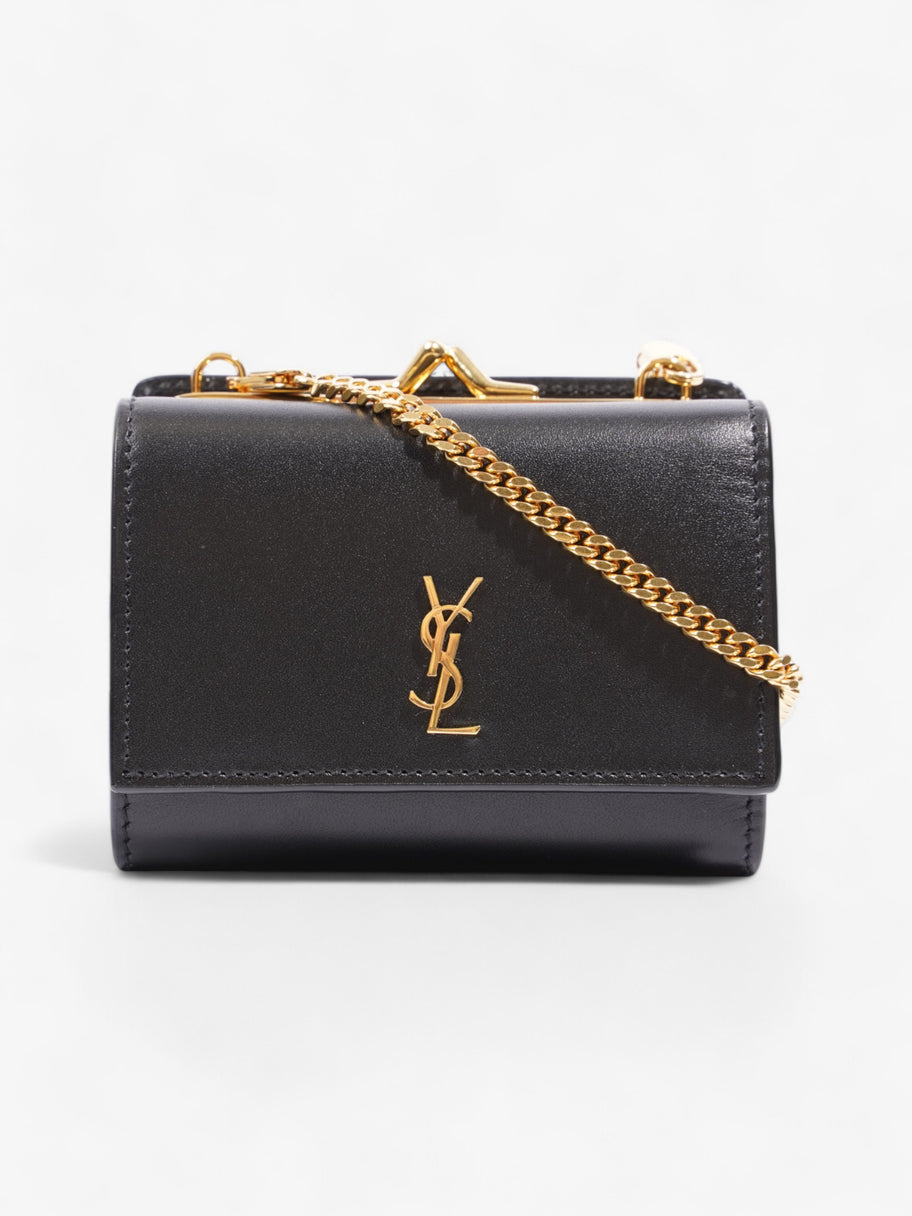 Saint Laurent Monogram Rider Belt Bag Black Calfskin Leather Image 1