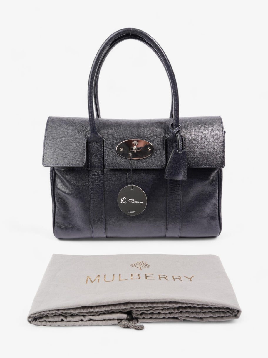 Mulberry Bayswater Navy Leather Image 8