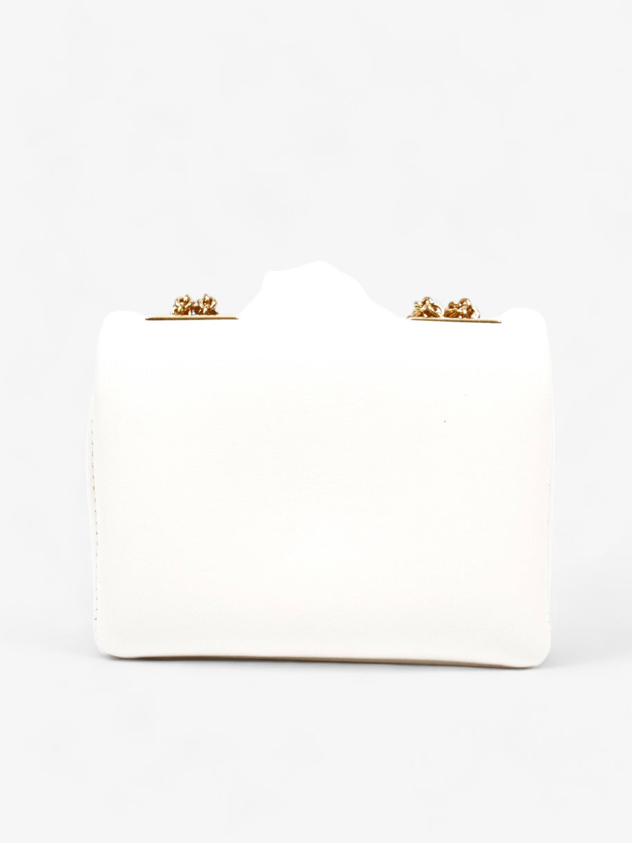 One Stud Mini Ivory Nappa Leather Image 4