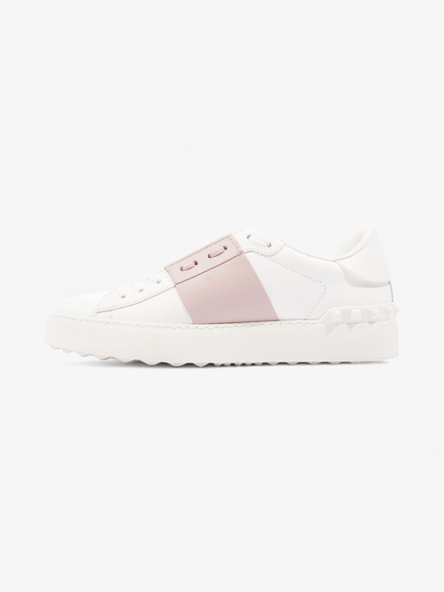 Valentino Open Sneakers  White / Pink Leather EU 37 UK 4 Image 3