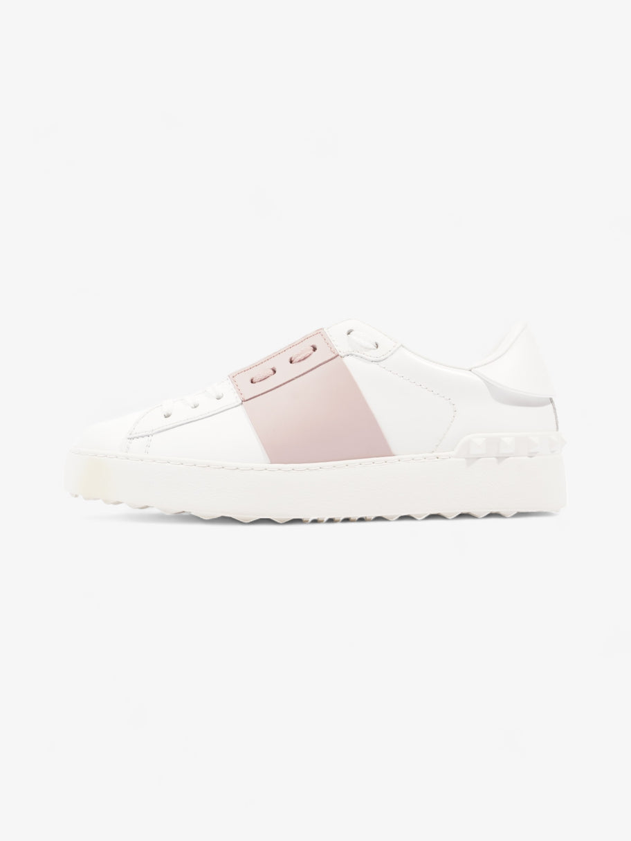 Valentino Open Sneakers  White / Pink Leather EU 37 UK 4 Image 5