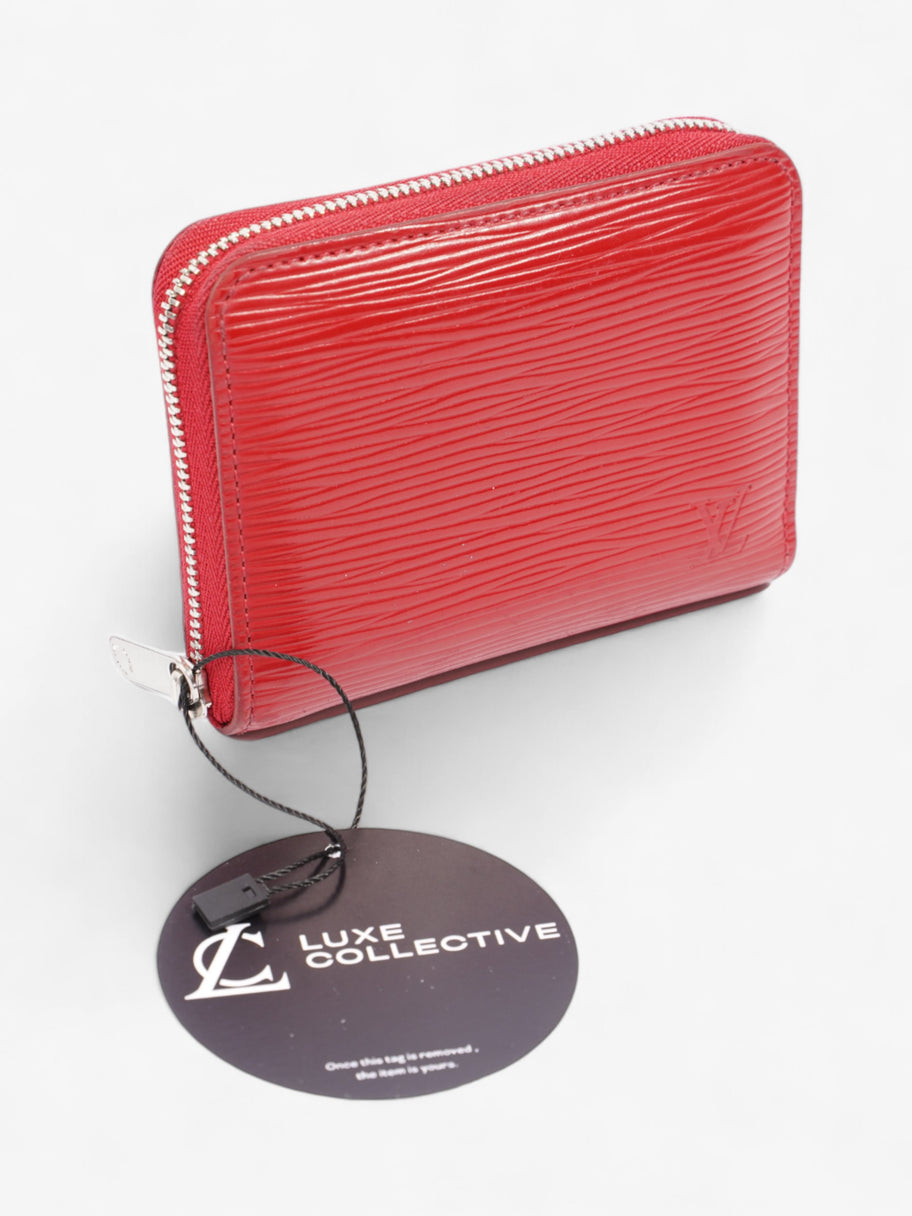 Louis Vuitton Zippy Coin Purse Red Epi Leather Image 7