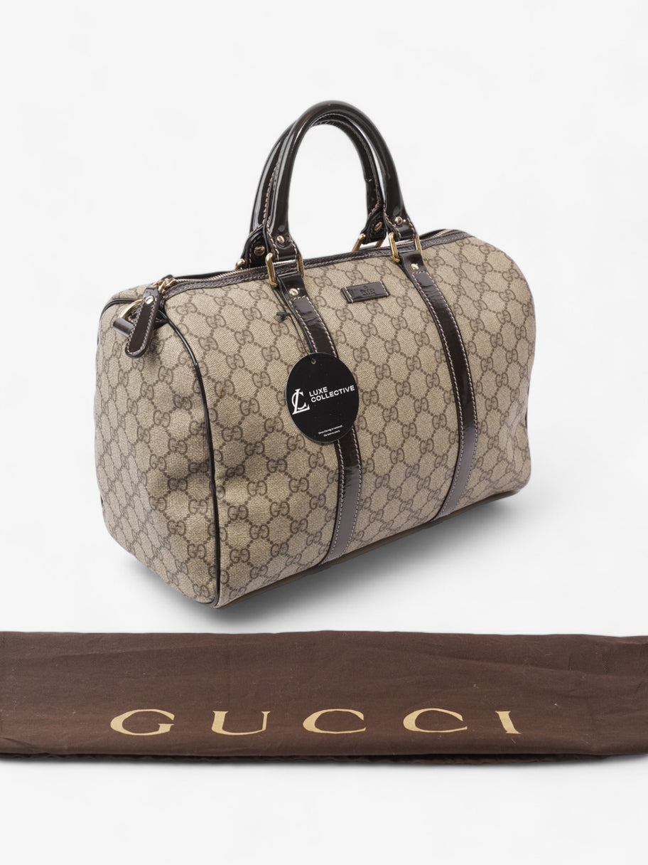 Gucci Boston Bag GG Supreme Coated Canvas Image 11