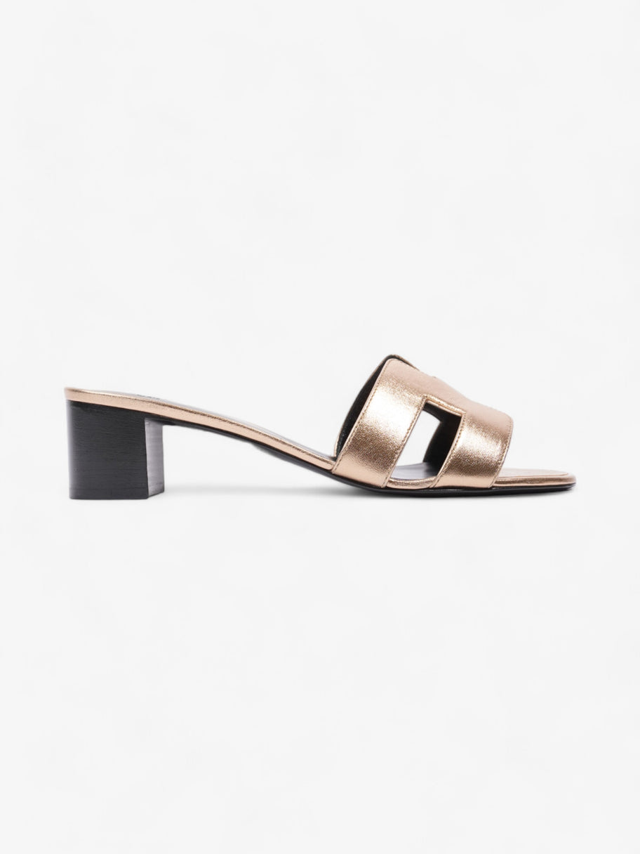 Hermes Oasis Sandal 40 Bronze Leather EU 40 UK 7 Image 1