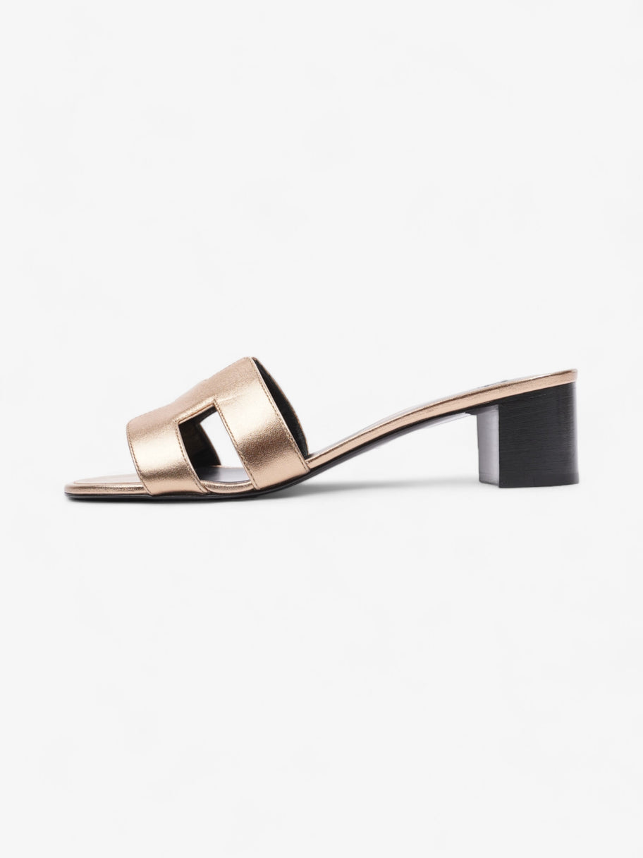 Hermes Oasis Sandal 40 Bronze Leather EU 40 UK 7 Image 5