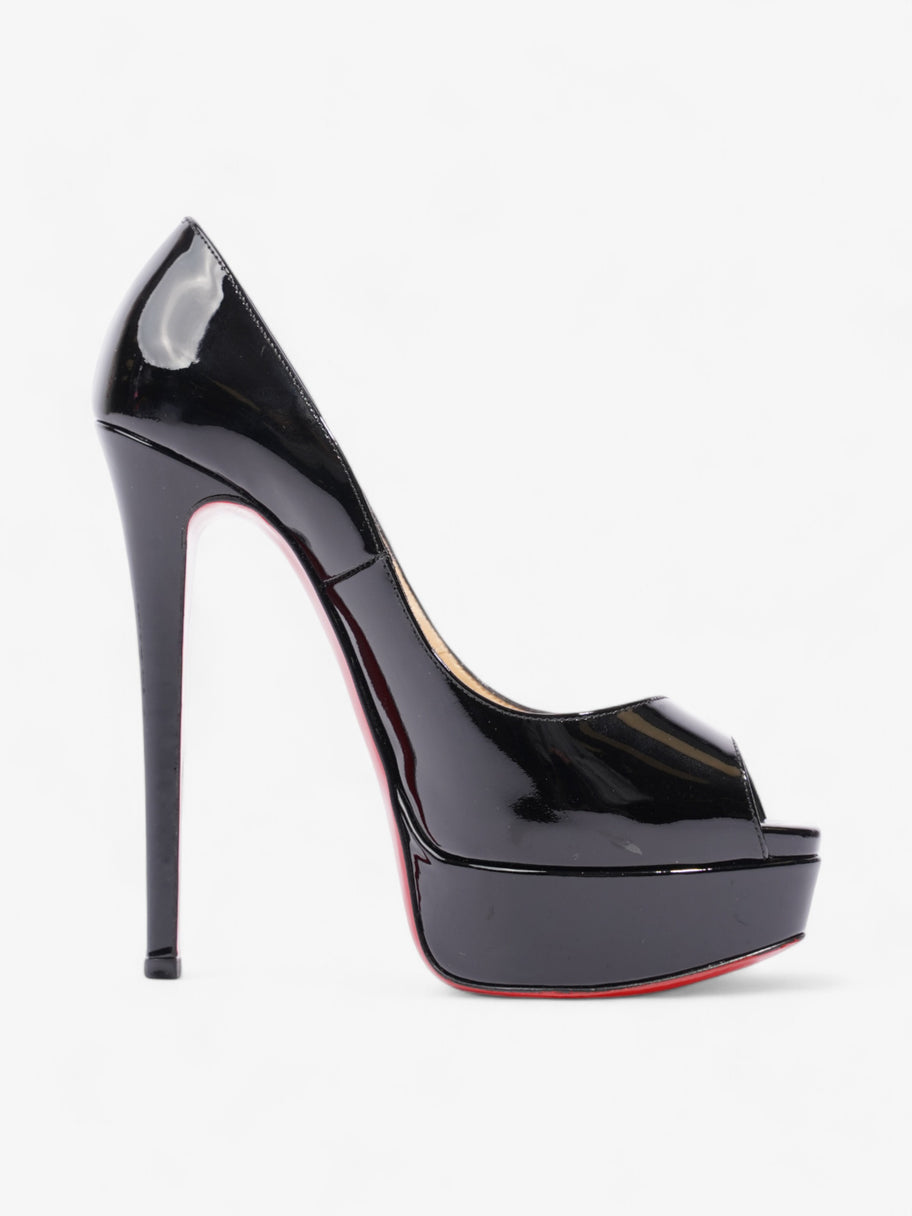 Christian Louboutin Lady Peep 150mm Black Patent Leather EU 35 UK 2 Image 4