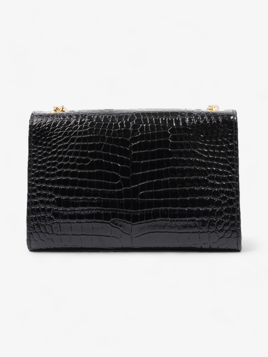 Saint Laurent Kate Tassle Bag Black Embossed Leather Small Image 4