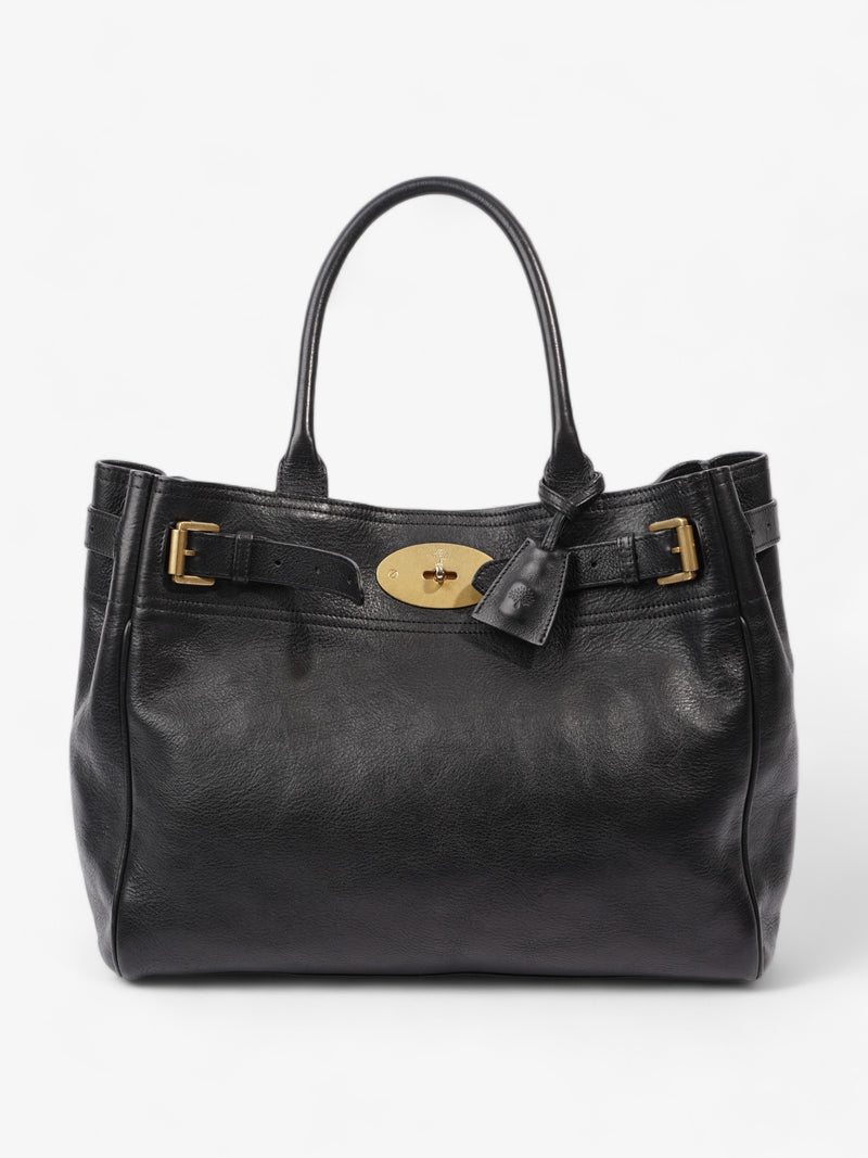  Bayswater Tote Black Calfskin Leather