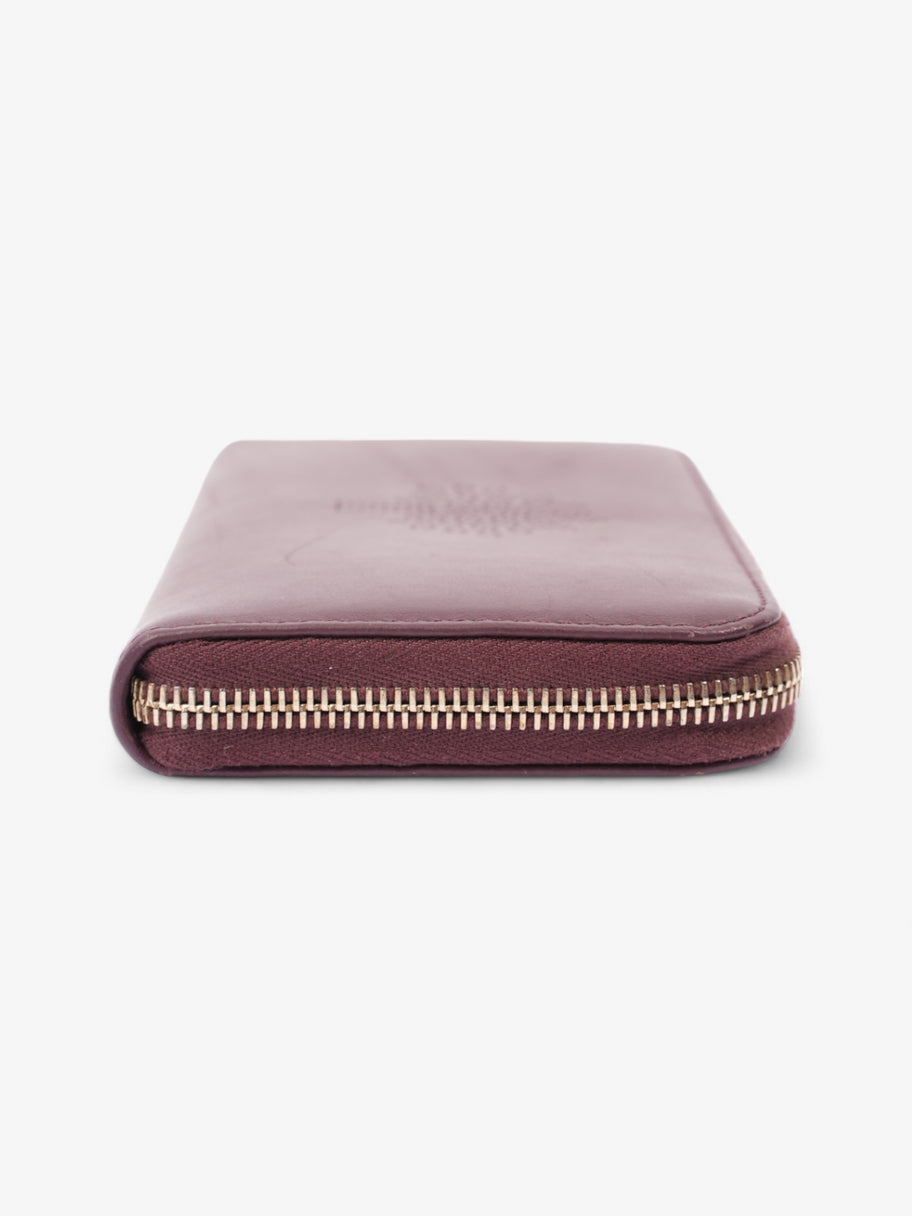 Mulberry Continental Wallet Burgundy Leather Image 3