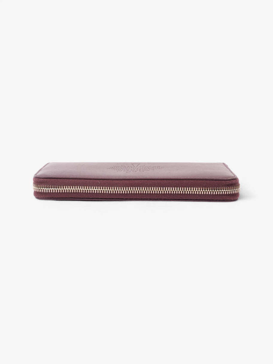 Mulberry Continental Wallet Burgundy Leather Image 6