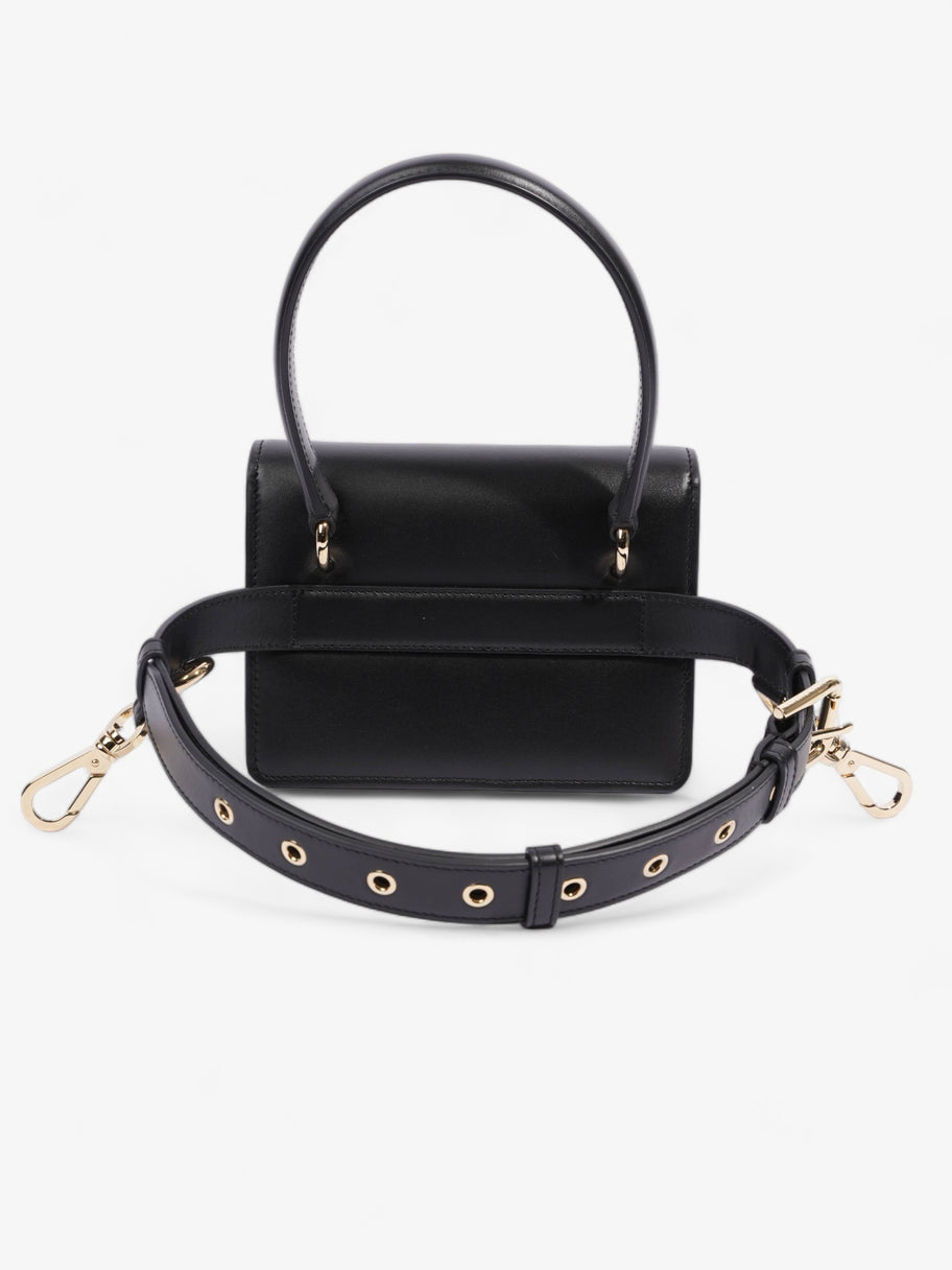 Dolce and Gabbana 3.5 Belt Bag Black Leather 75cm 30