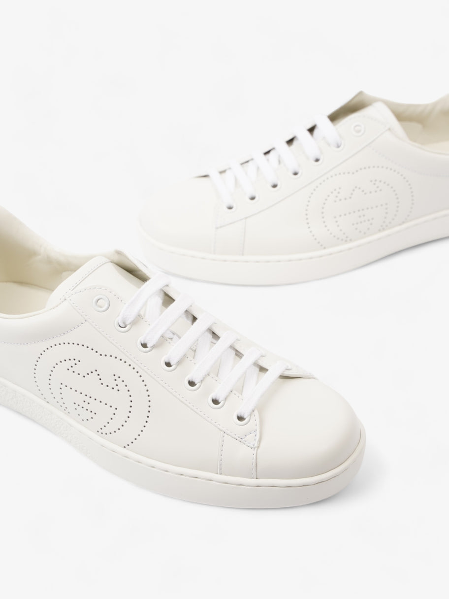 Gucci Ace Sneakers White / Grey Leather EU 41 UK 7 Image 10