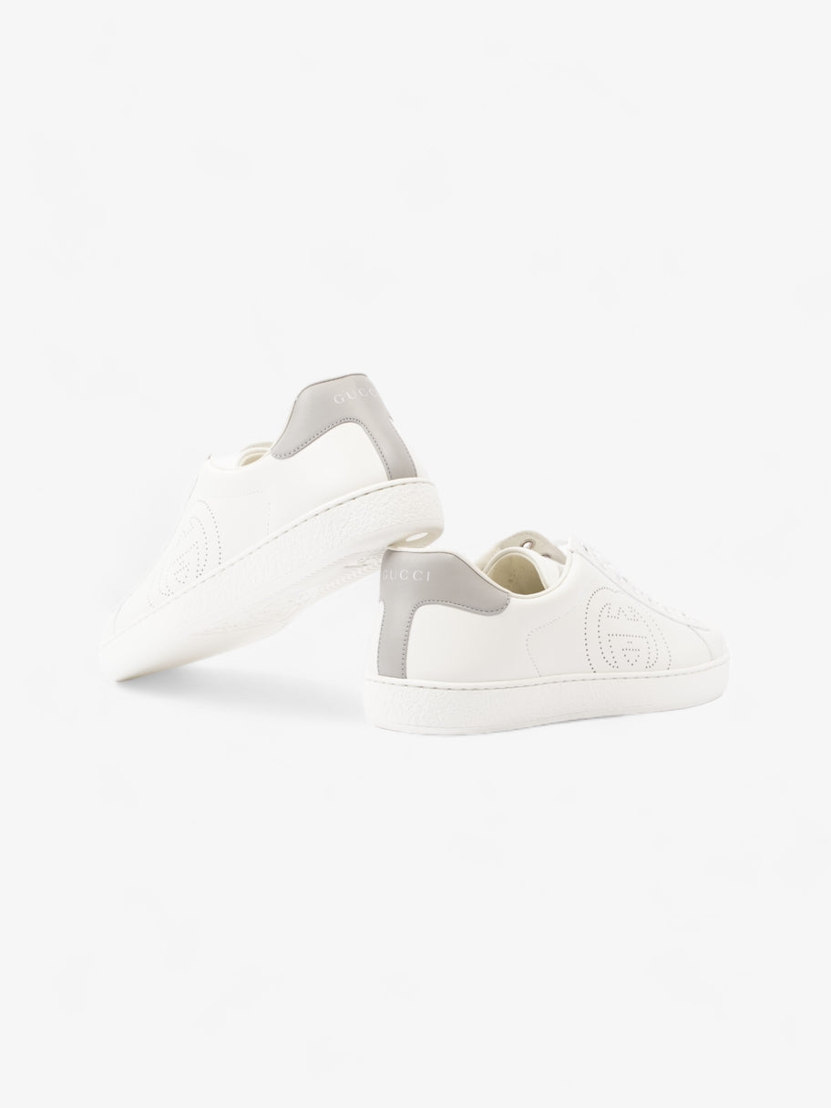 Gucci Ace Sneakers White / Grey Leather EU 41 UK 7 Image 9