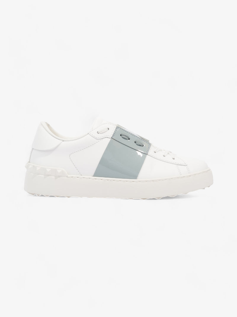  Valentino VLTN Open Sneakers White / Grey Leather EU 39 UK 6