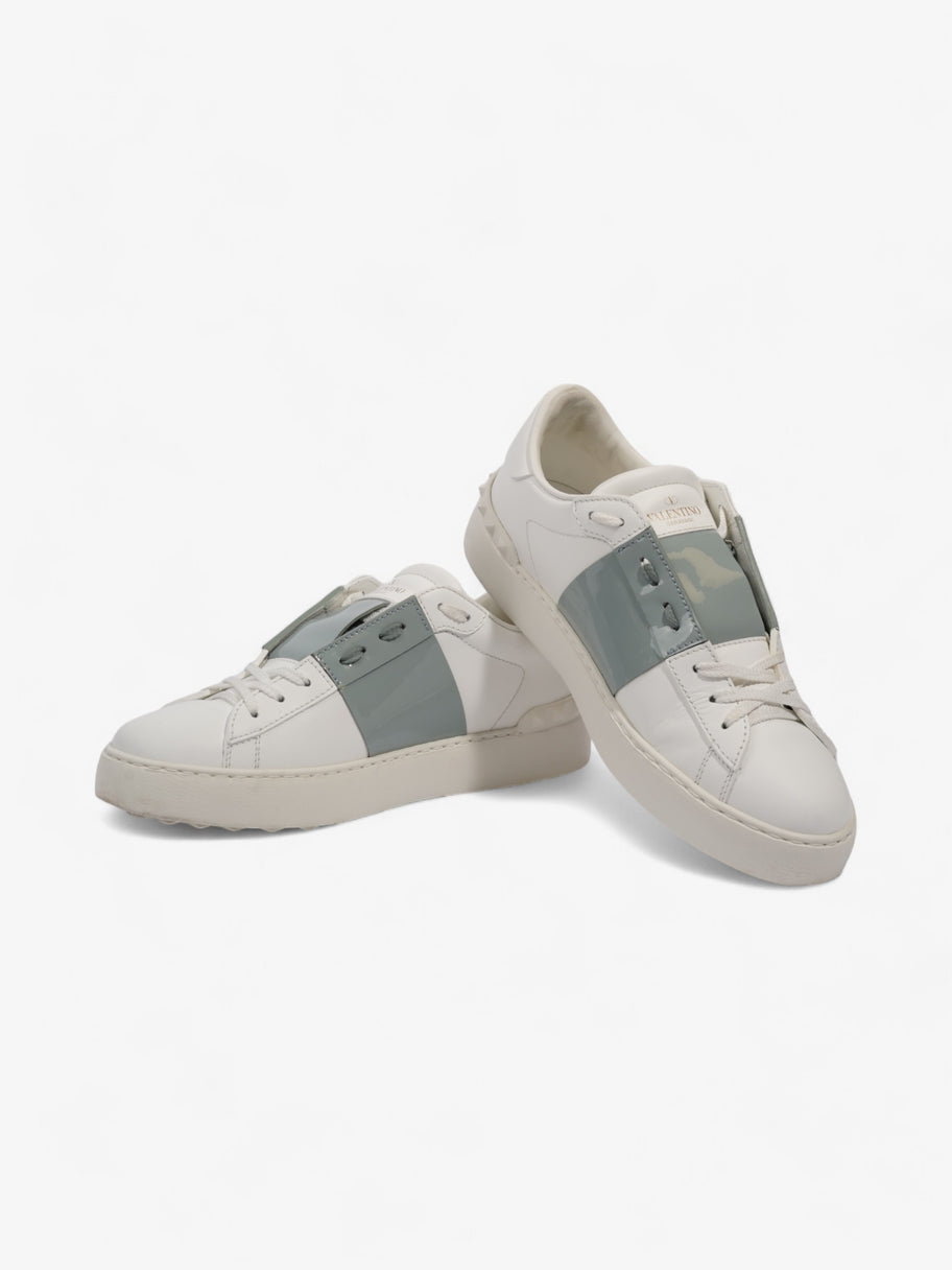 Valentino VLTN Open Sneakers White / Grey Leather EU 39 UK 6 Image 10