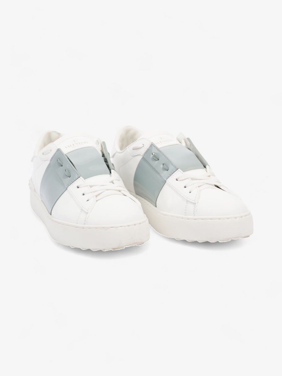 Valentino VLTN Open Sneakers White / Grey Leather EU 39 UK 6 Image 2