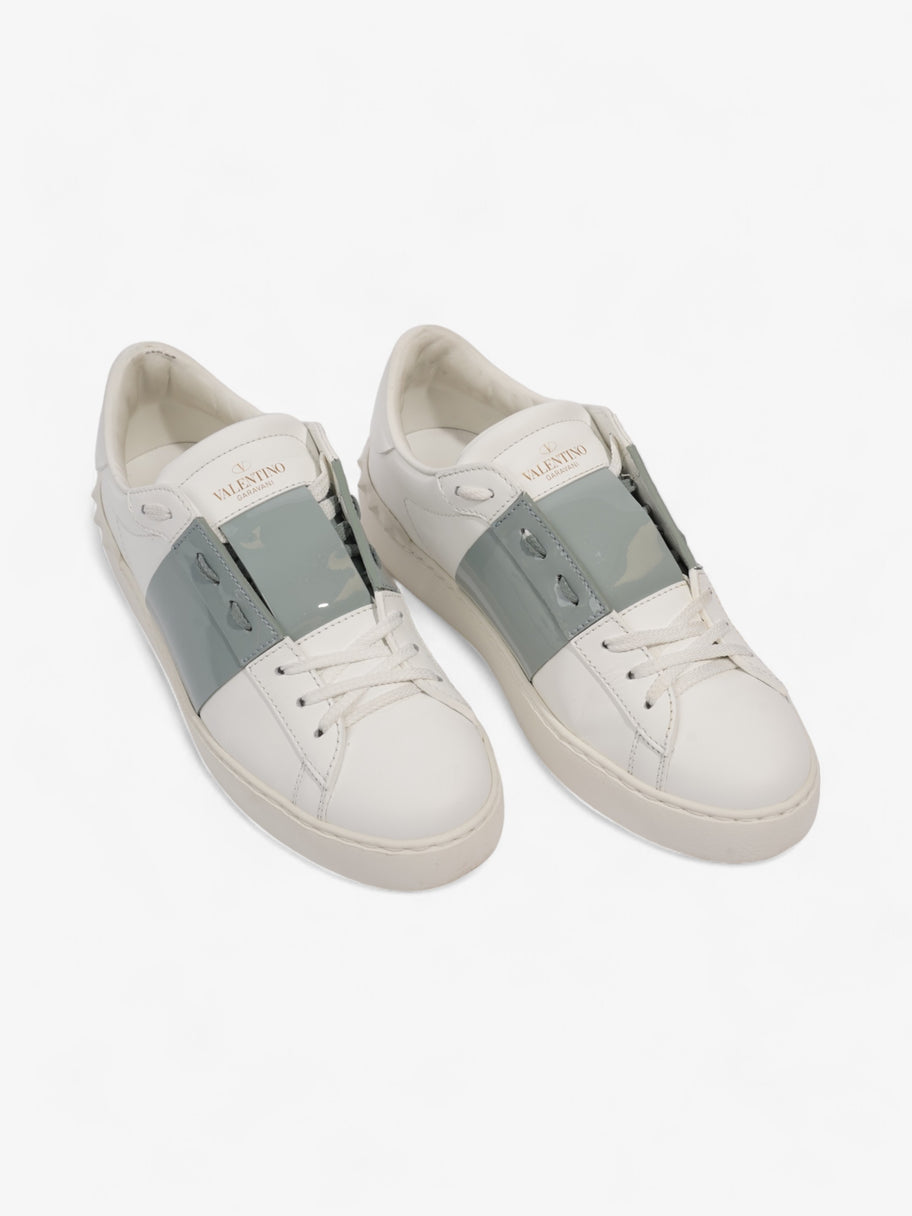 Valentino VLTN Open Sneakers White / Grey Leather EU 39 UK 6 Image 8