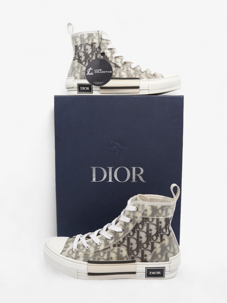 Christian Dior B23 High Top White / Black Mesh EU 40.5 UK 7.5 Image 10