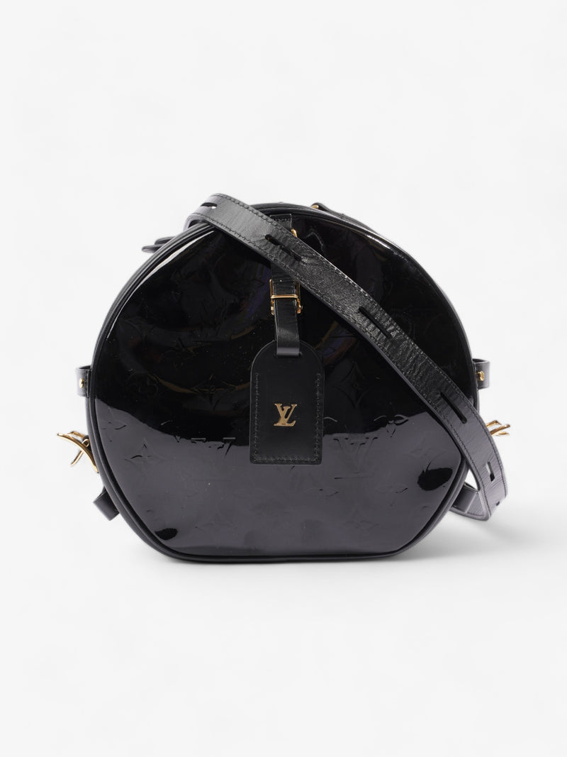  Boite Chapeau Souple Bag Black Vernis Leather