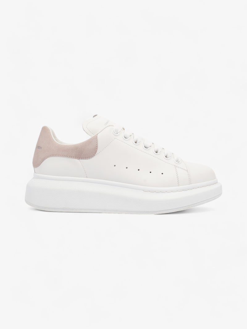  Alexander McQueen Oversized Sneaker White / Pink Tab Leather EU 39 UK 6