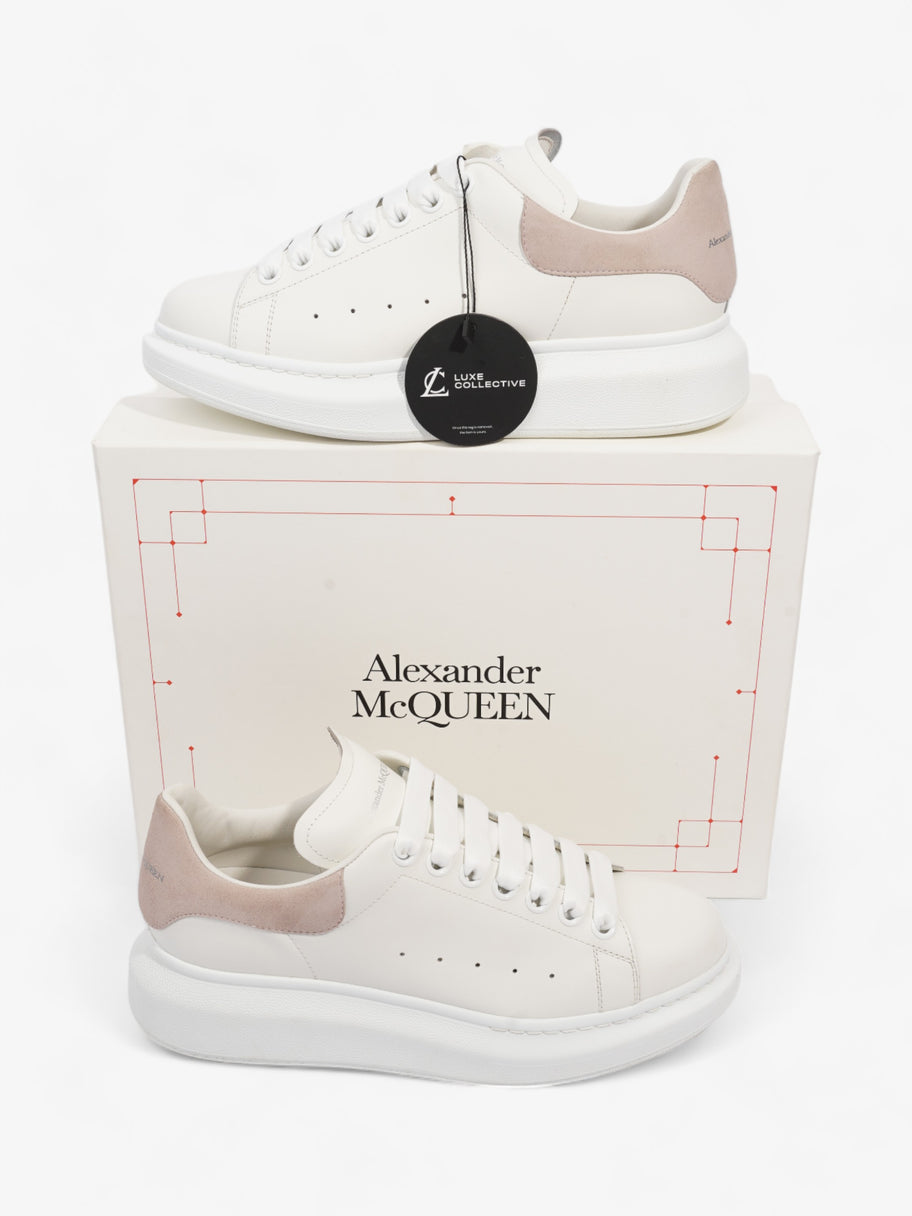 Alexander McQueen Oversized Sneaker White / Pink Tab Leather EU 39 UK 6 Image 10