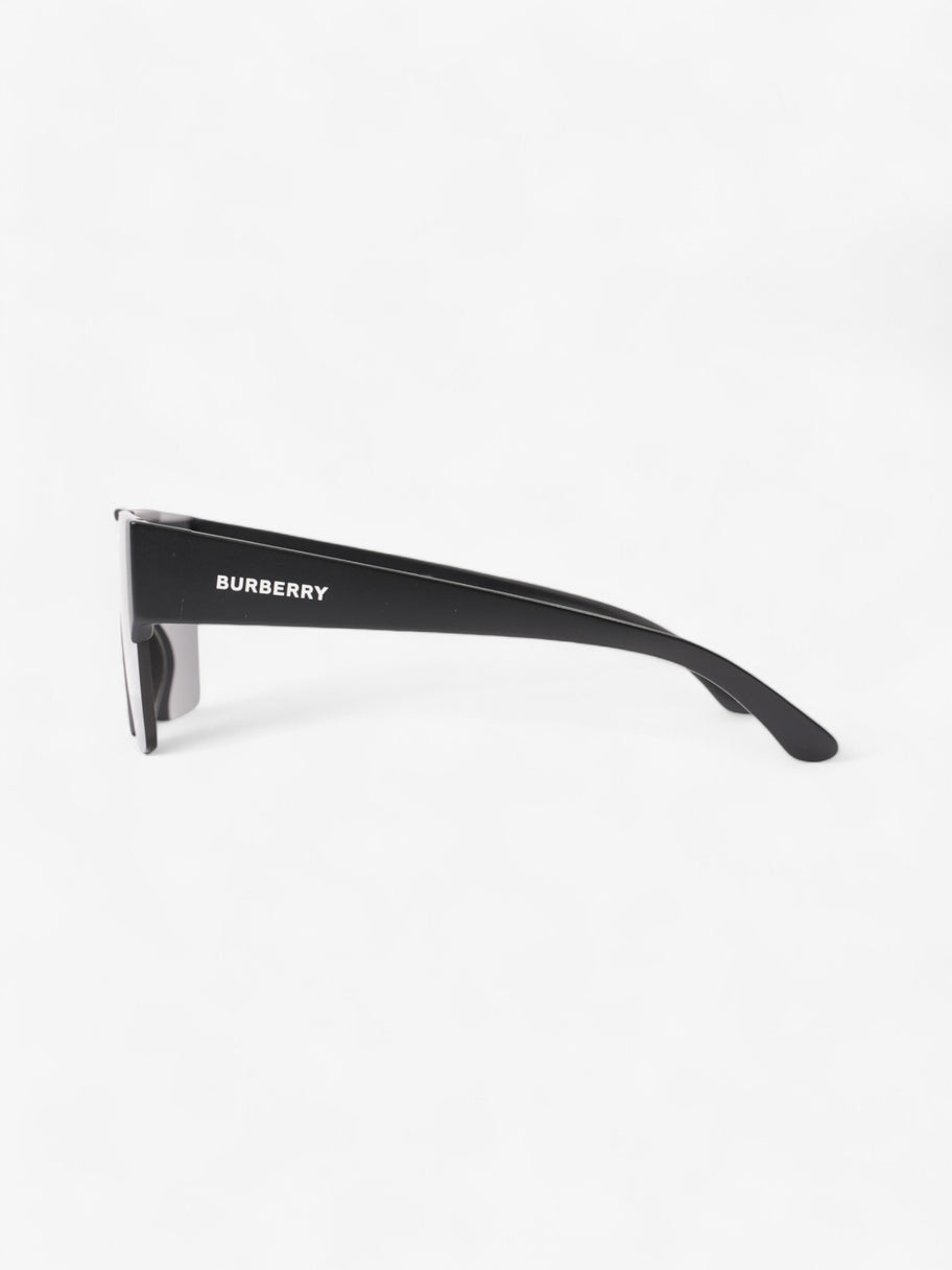 Burberry Shield-Frame Sunglasses Black Acetate 140mm Image 2