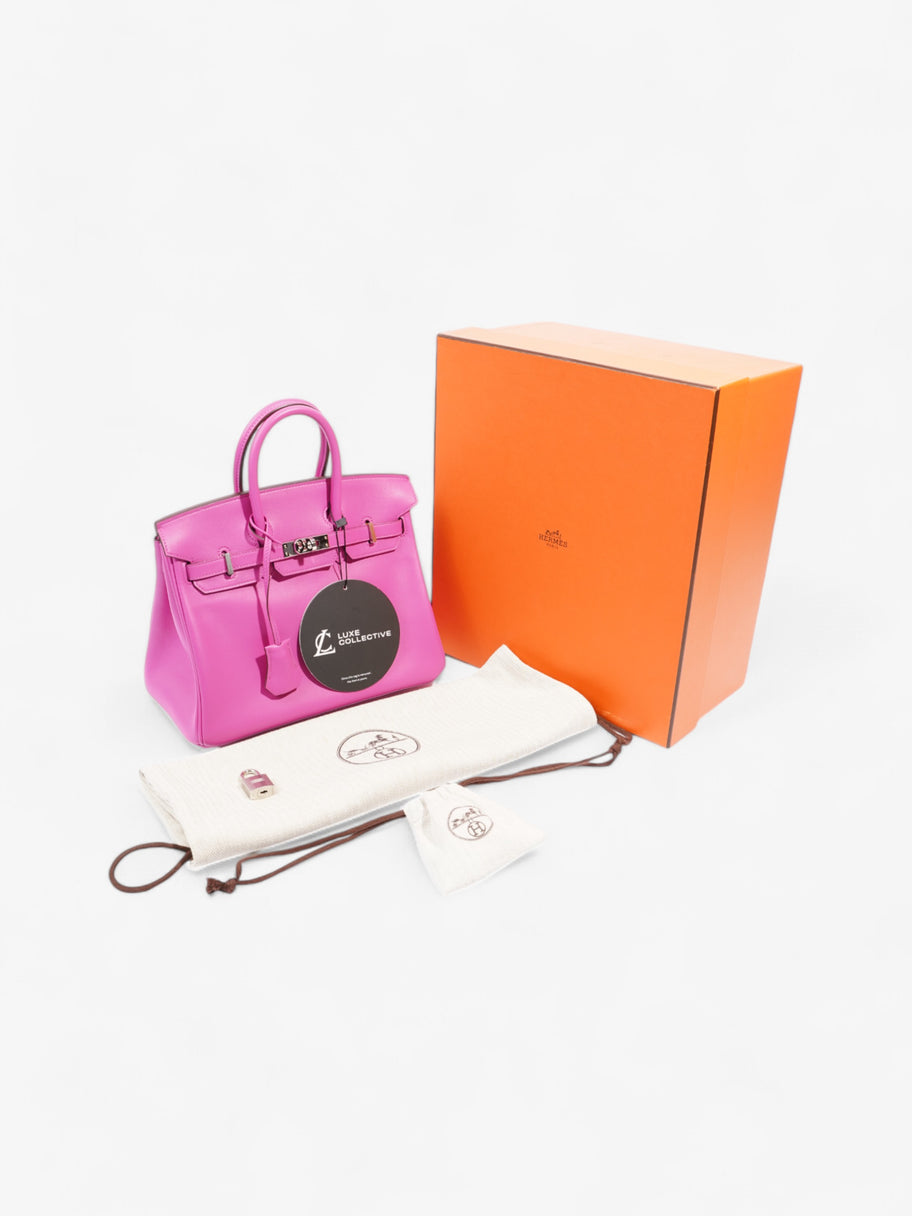 Hermes Birkin Magnolia Swift Leather 25 Image 11