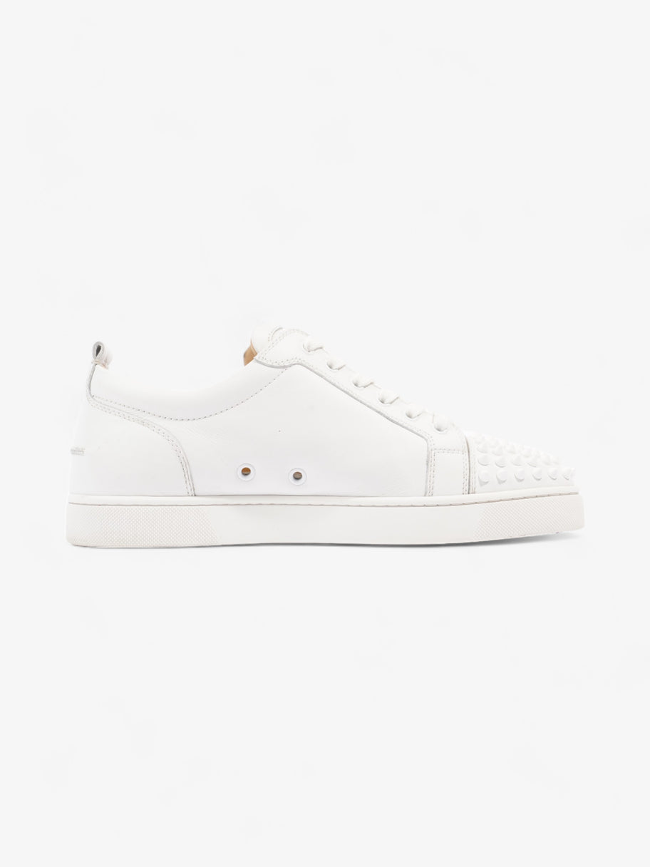 Christian Louboutin Louis Junior Spikes White Leather EU 42.5 UK 8.5 Image 4