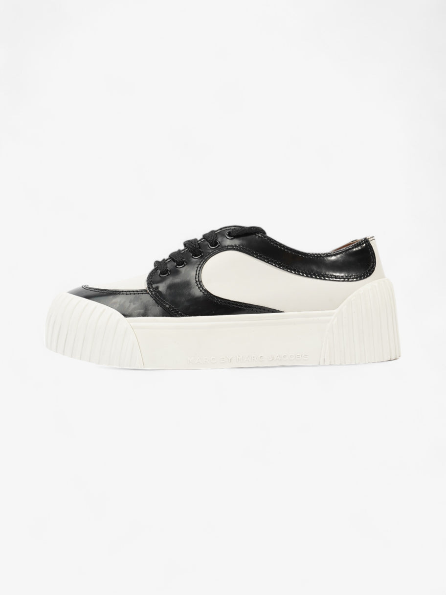 Marc Jacobs Court Sneakers White / Black Calfskin Leather EU 36 UK 3 Image 5