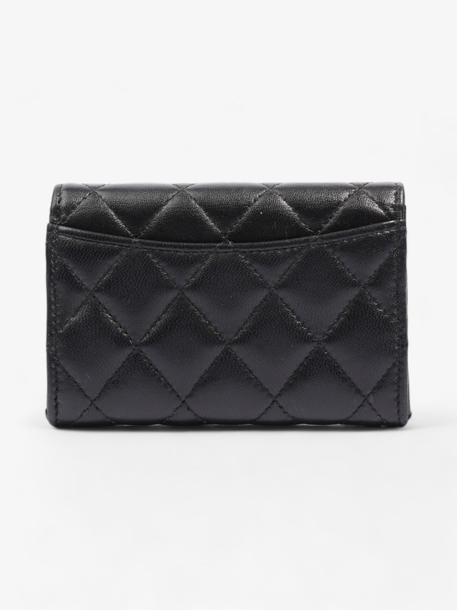 Chanel Classical Card Holder Black Lambskin Leather Image 2