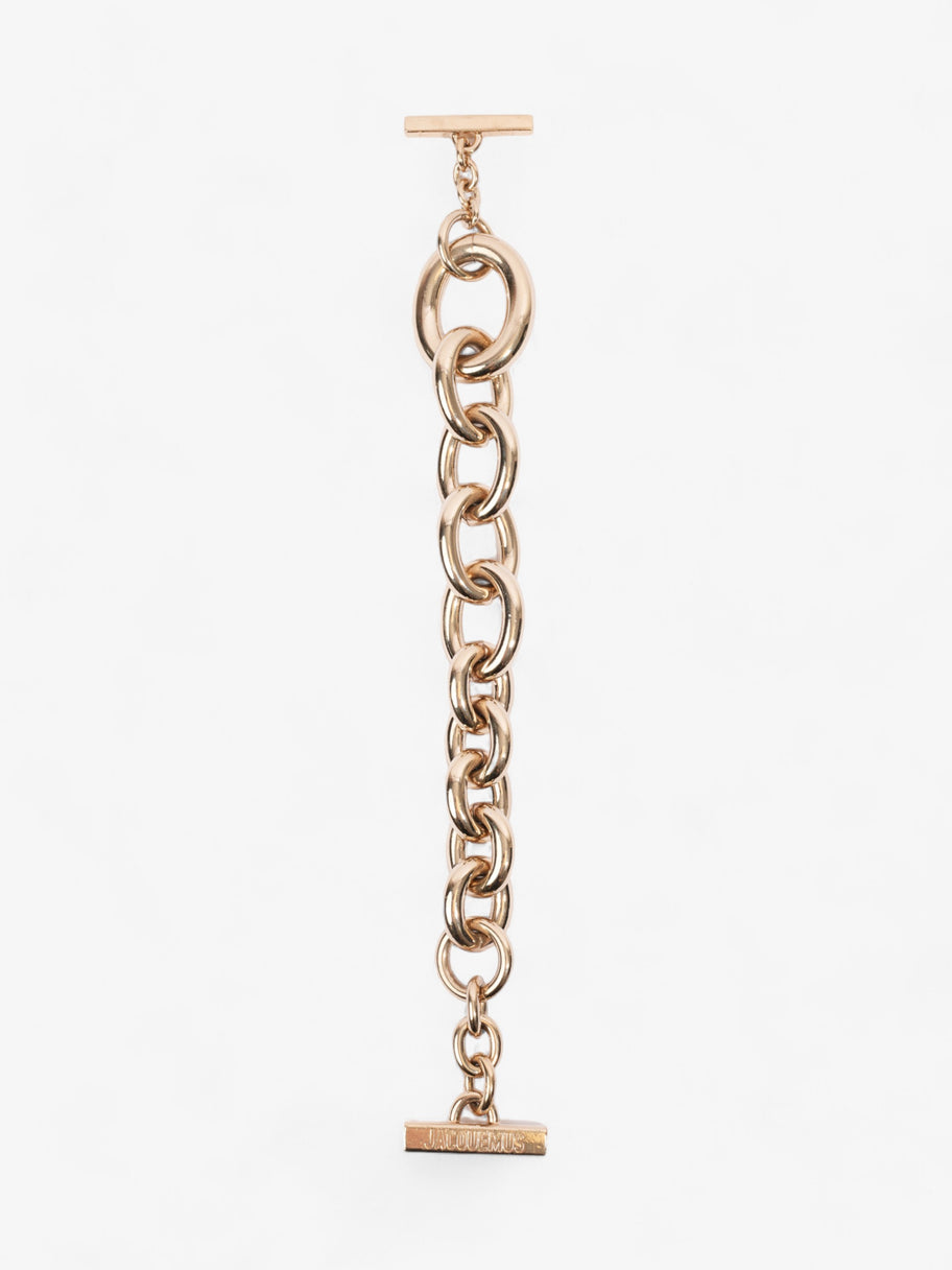 Jacquemus Chain Bracelet Gold Base Metal Image 2