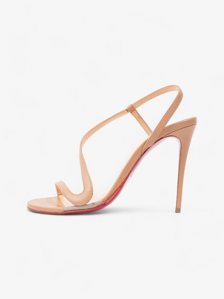 Christian Louboutin Rosalie Heels 100 Nude Leather EU 37 UK 4 Image 5