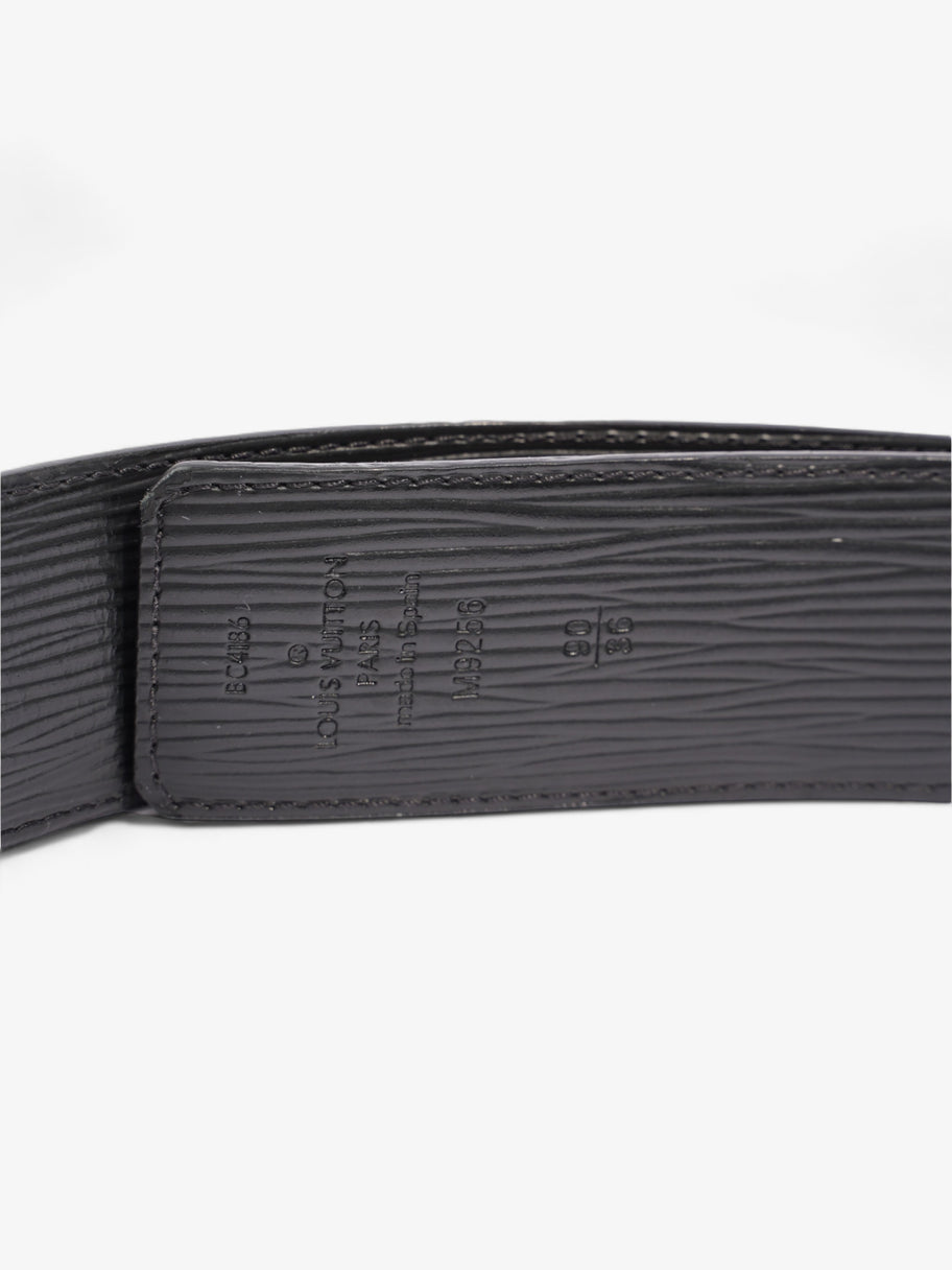 LV Reversible Belt Monogram / Black Coated Canvas 90cm 36