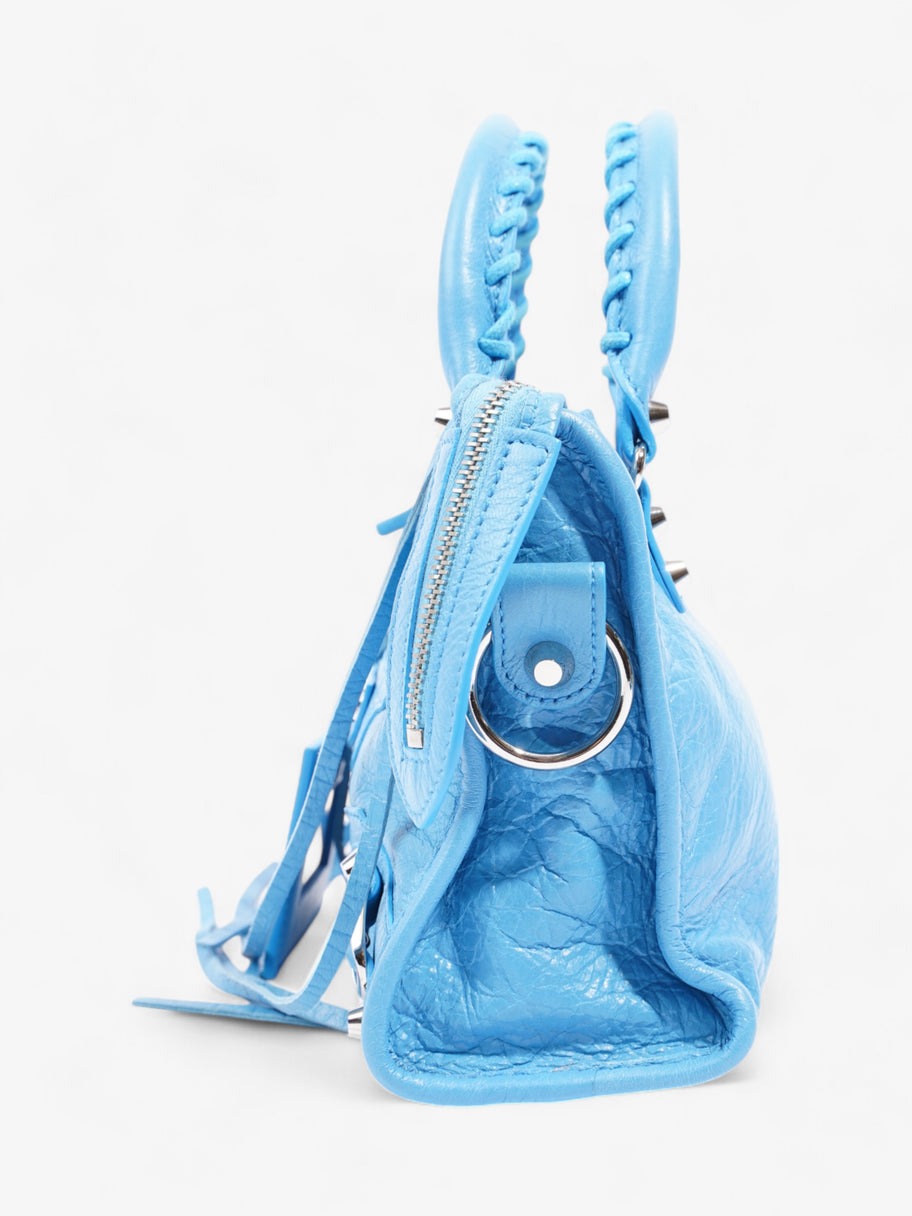 Balenciaga City Bag Sky Blue Leather Mini Image 3