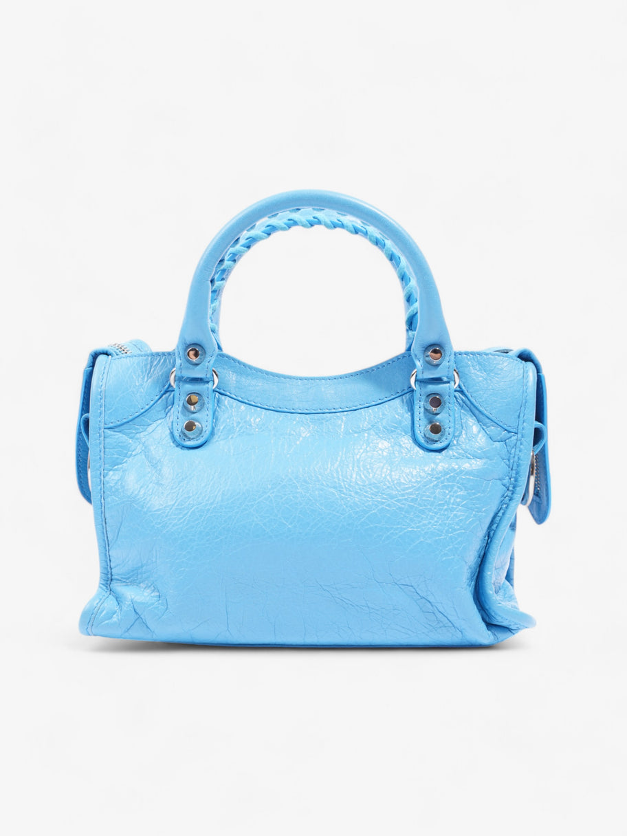 Balenciaga City Bag Sky Blue Leather Mini Image 4