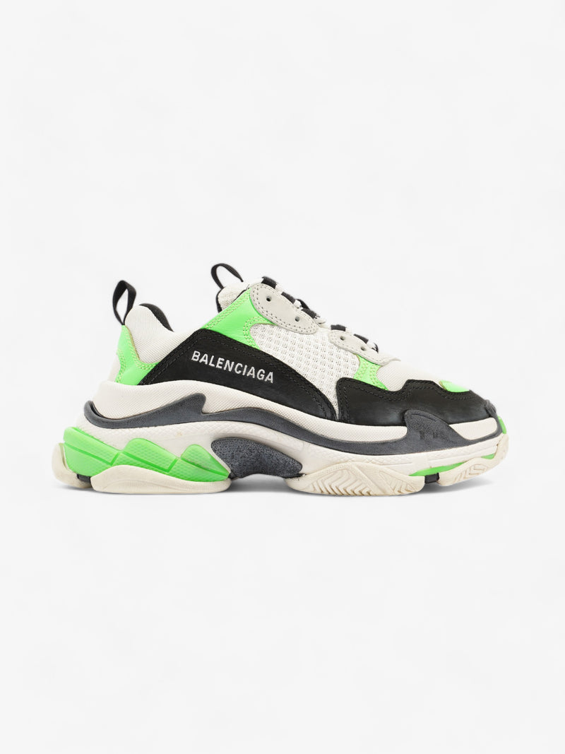  Triple S White / Black / Green Mesh EU 37 UK 4