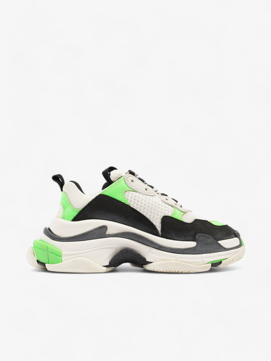 Triple S White / Black / Green Mesh EU 37 UK 4 Image 4