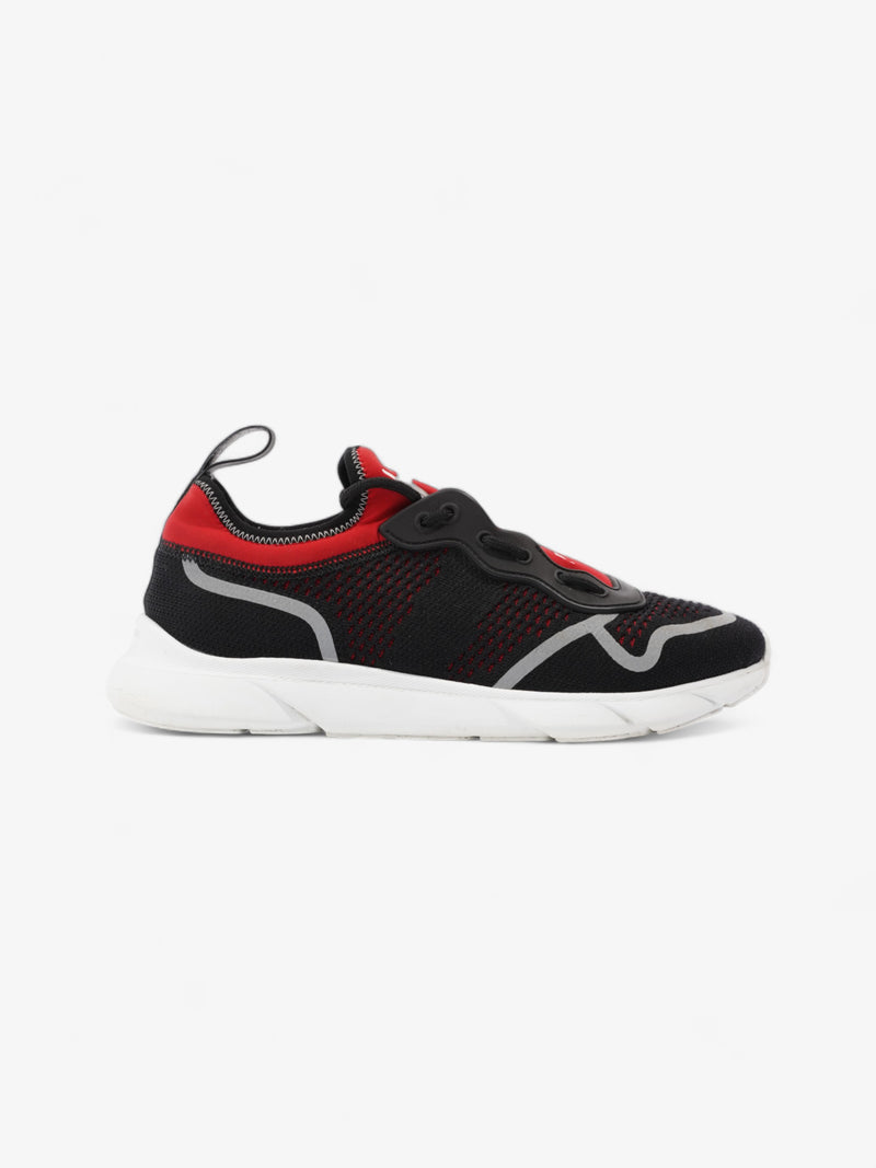  Christian Dior B21 Runner Black / Red Technical Fabric EU 40 UK 8