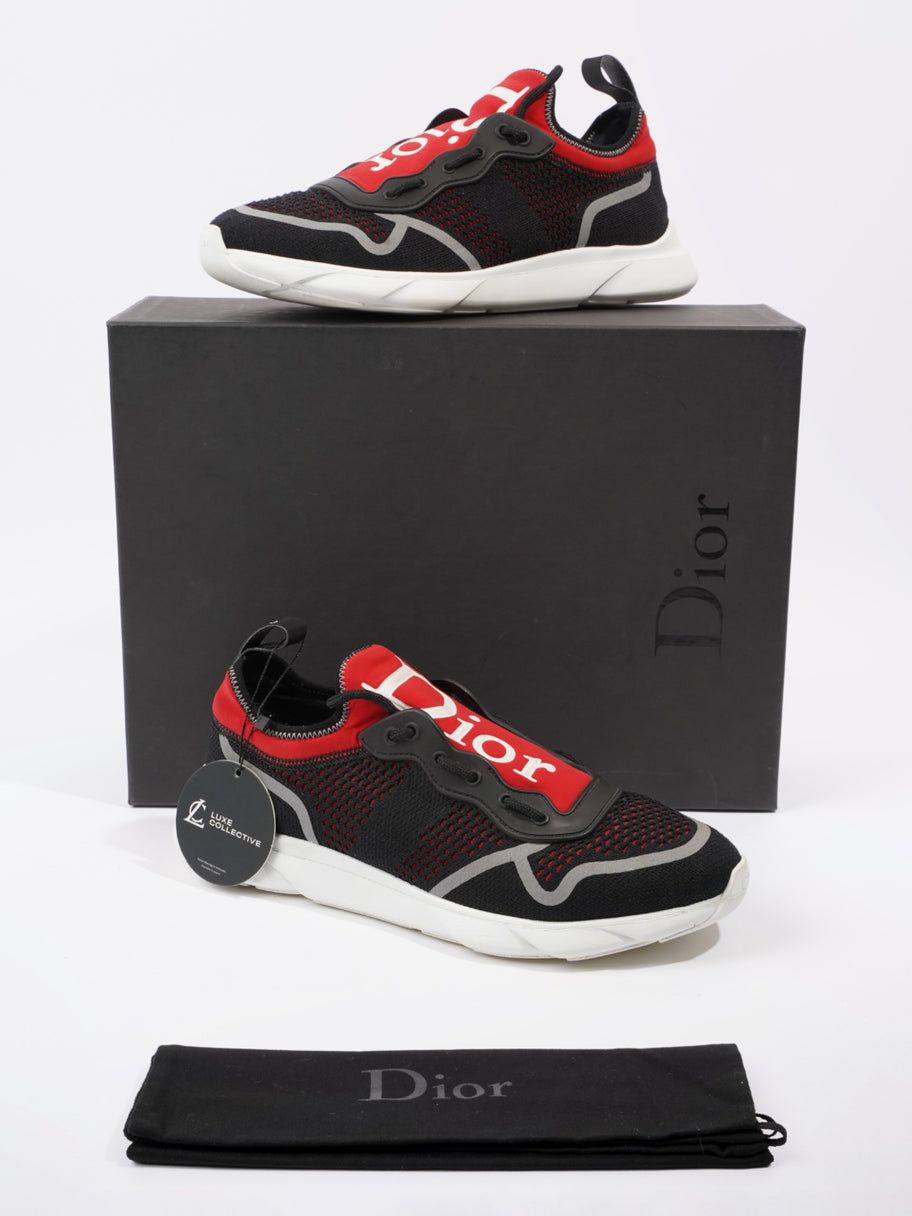 Christian Dior B21 Runner Black / Red Technical Fabric EU 40 UK 8 Image 11