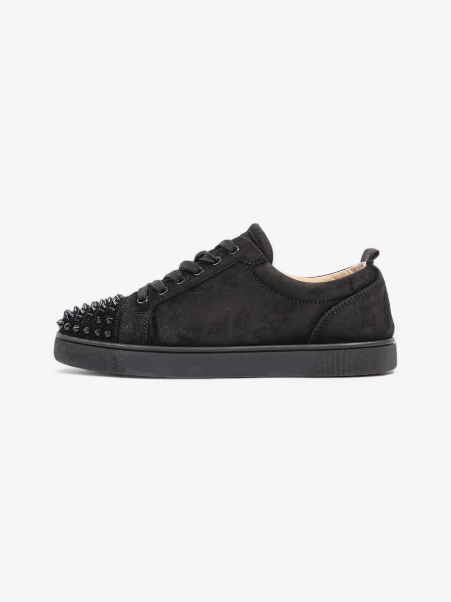 Christian Louboutin Lou Junior Spikes Black Suede Image 5