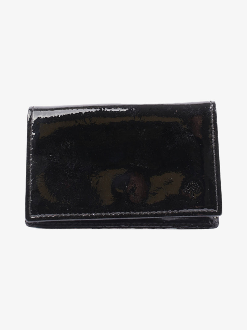  Mulberry Coin Wallet Black Patent Leather