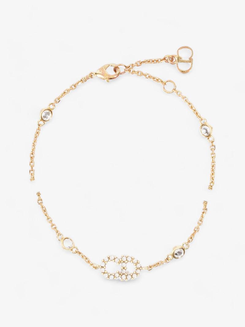  Christian Dior Clair D Lune Bracelet Gold Gold Plated