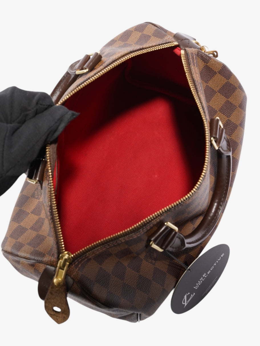 Louis Vuitton Speedy Damier Ebene Coated Canvas 30 Image 7