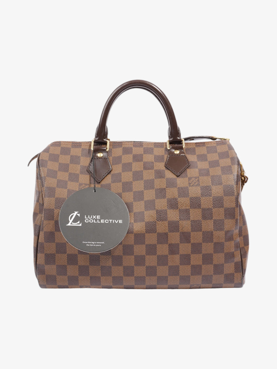 Louis Vuitton Speedy Damier Ebene Coated Canvas 30 Image 8