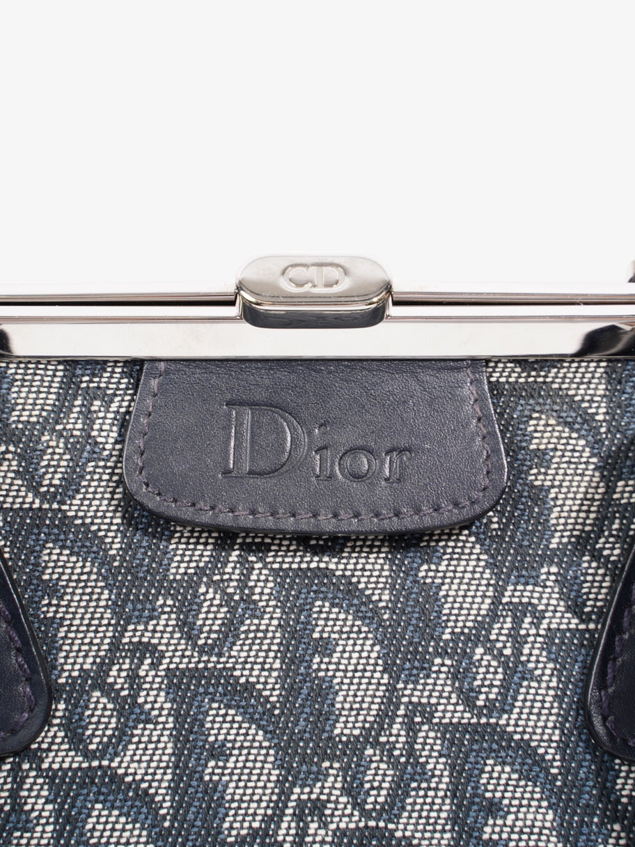 Christian Dior Doctor Bag Monogram / Navy Blue Canvas Image 8