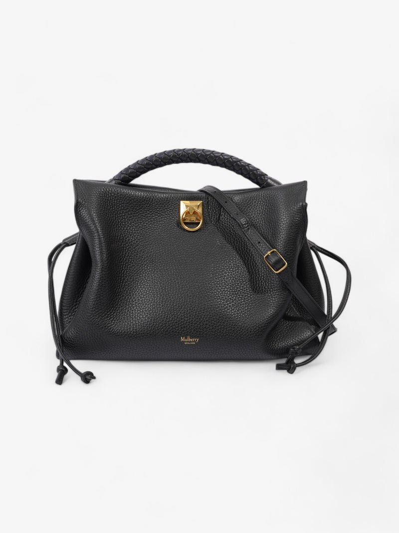  Mulberry Iris Black / Navy Blue Grained Leather