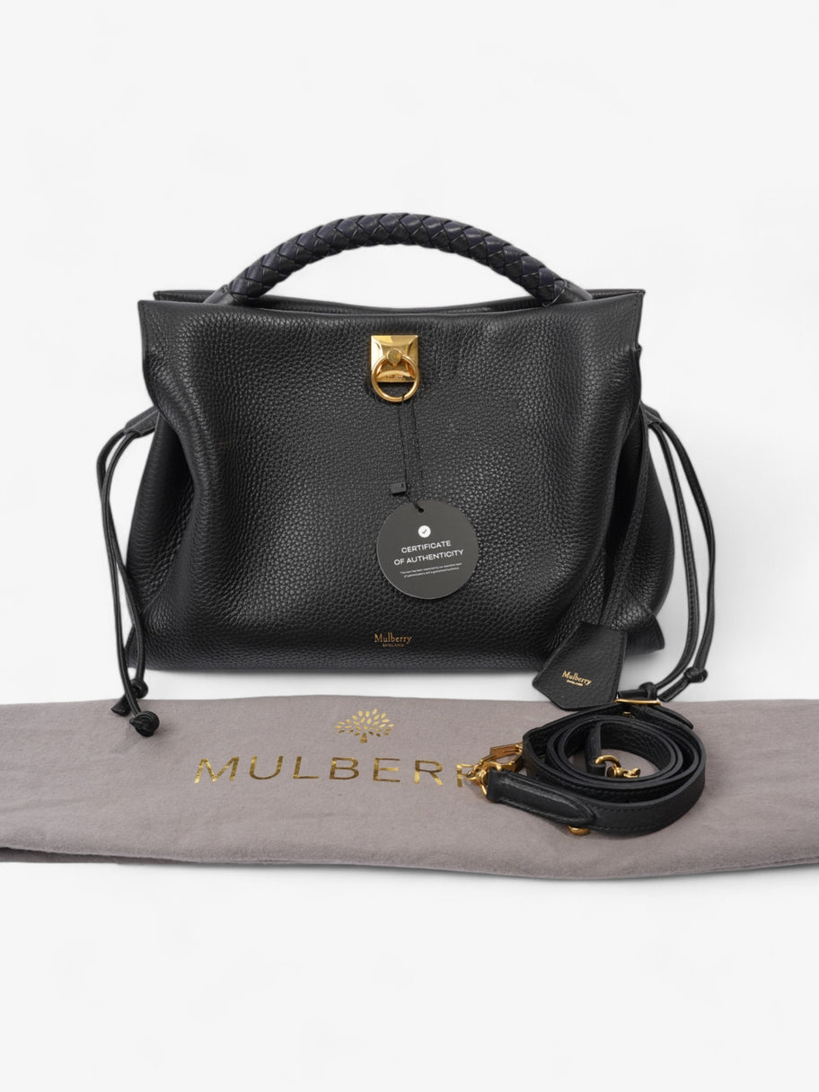 Mulberry Iris Black / Navy Blue Grained Leather Image 9