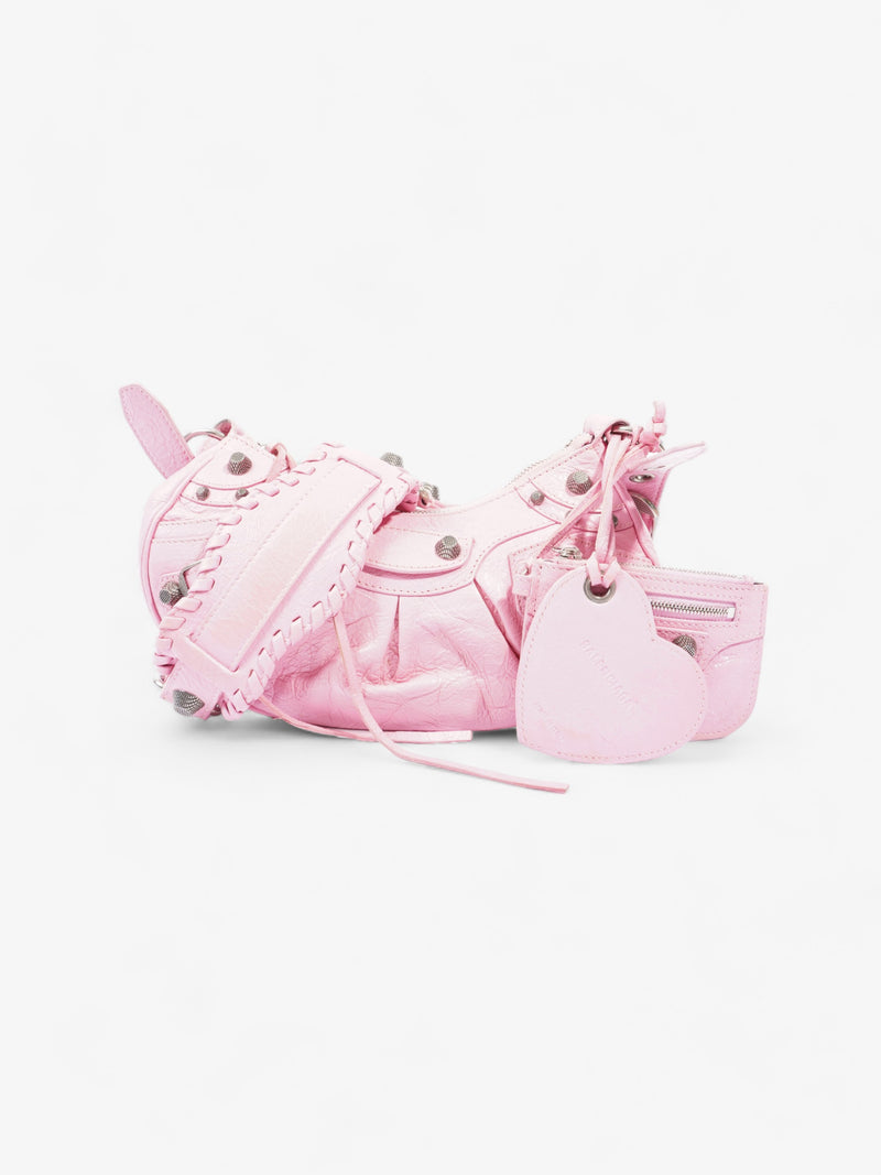  Balenciaga Le Cagole XS Pink Leather