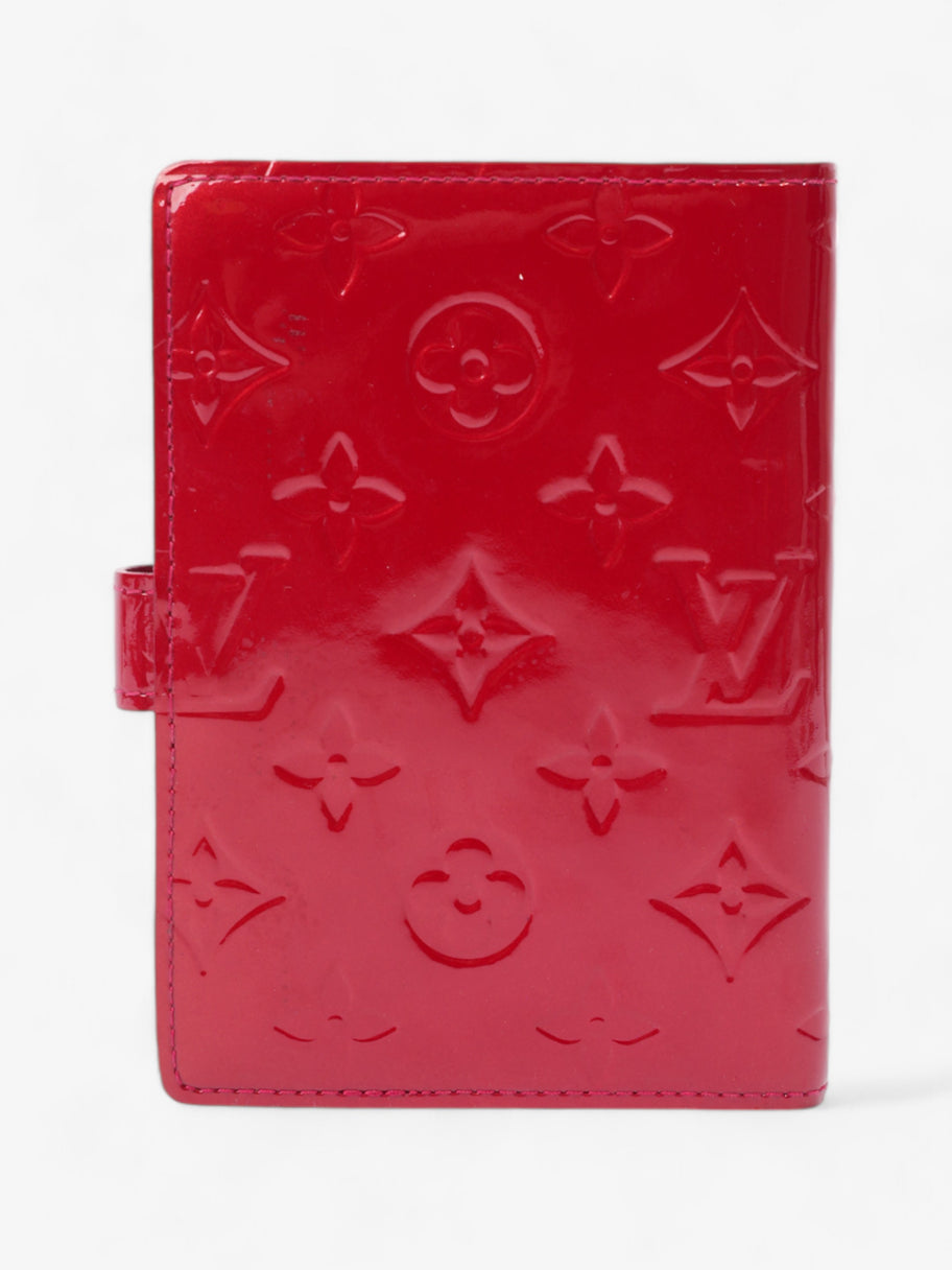 Louis Vuitton Agenda Cover Red Monogram Vernis Leather PM Image 2