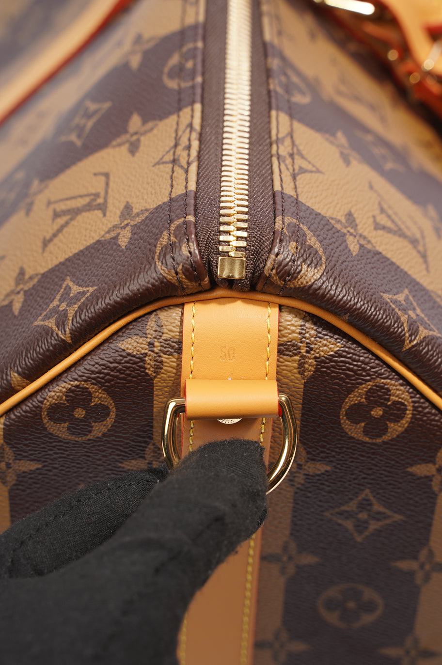 Louis Vuitton x Nigo Keepall Bandouliere Reverse Monogram Canvas 50 Image 13